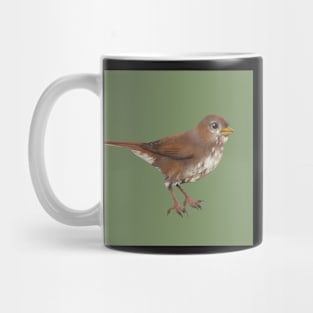 Sweet Fox Sparrow Mug